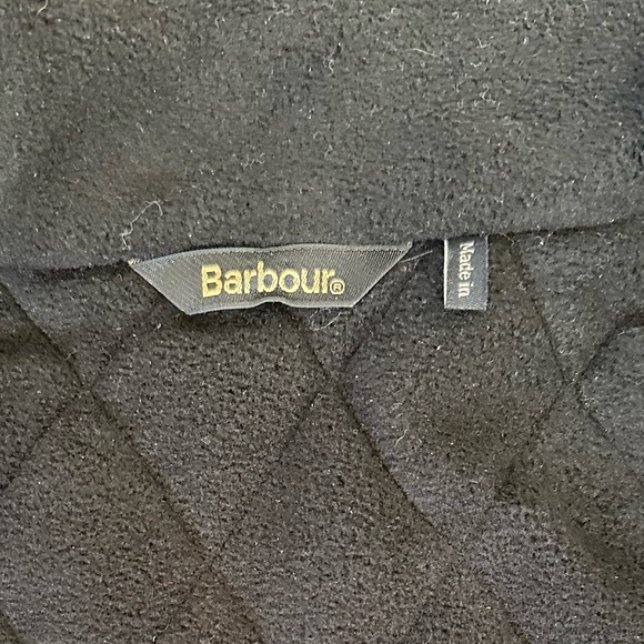 Barbour Olive Calvary Gillet Vest - Picture 8 of 9